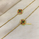 Premium Stone Pendant Anklets  -Dice-G8411
